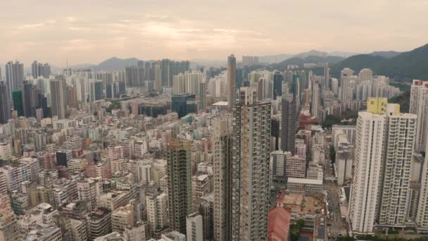 May 2022 Cityscape Kowloon West Sham Shui — Stok video