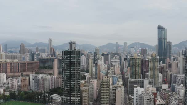 May 2022 Cityscape Kowloon South Kowloon Peninsula — Stock video