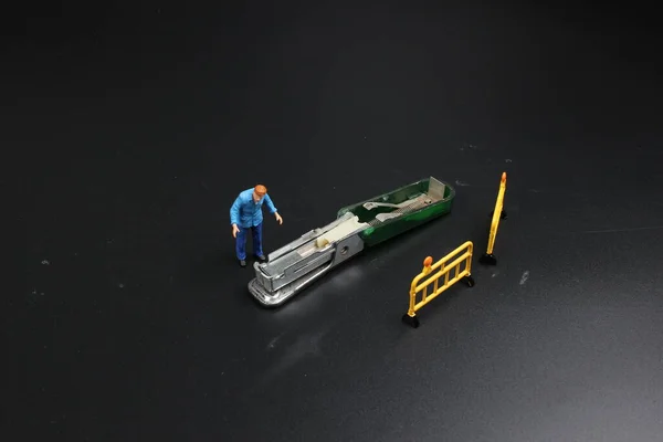 Mini Figure Stapler Image Use Office Equipment — Foto de Stock