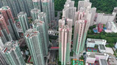 28 Temmuz 2019 Po Lam, Hong Kong 'daki yerleşim bölgesi.