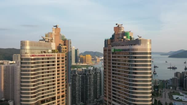 Aug 2019 Hotel Office Tseung Kwan — Vídeos de Stock