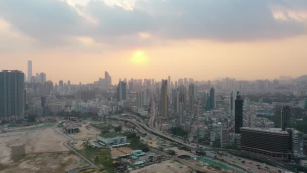 Oct 2019 Prince Edward Road East Cityscape Kowloon — Stock videók