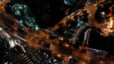 30 Kasım 2019 Salisbury Yolu Tsim Sha Tsui 'ye doğru.