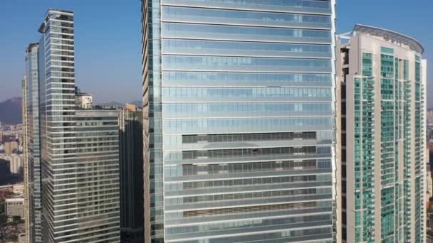 Dec 2019 Icc Office Buildings Hong Kong — Stockvideo