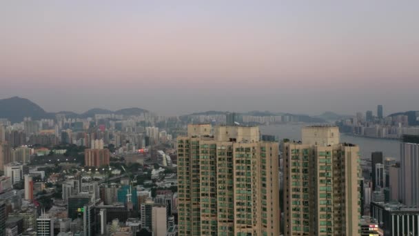 2019年12月7日香港西九龙景观 — 图库视频影像