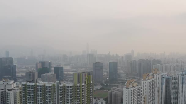 2022 Május Középső Kowloon Városképe Hong Kong — Stock videók