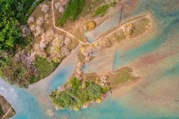 Maio 2022 Paisagem Dos Cardumes Costeiros Tai Tam Harbour — Fotografia de Stock