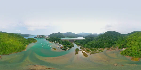 Mai 2022 Paysage Des Hauts Fonds Côtiers Tai Tam Harbour — Photo