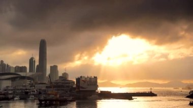 6 Mayıs 2018 Causeway Bay Tayfun Sığınağı, Hong Kong.