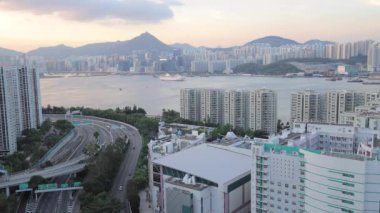28 Haziran 2018 Sai Wan Ho 'da bir apartman.