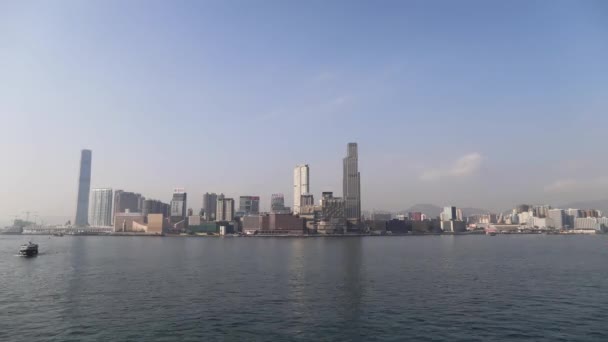 Tsim Sha Tsui Victoria Harbour — Stock Video