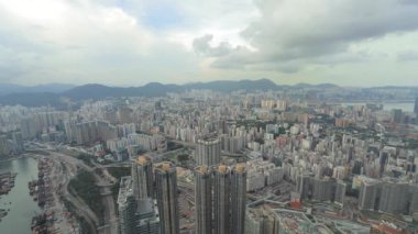 3 Ağustos 2018 Yau Ma Tei Hong Kong manzarası