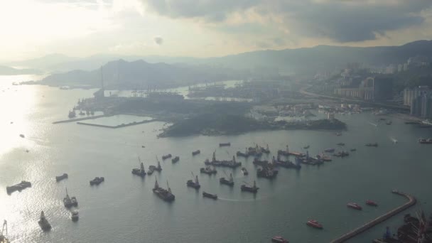 Temmuz 2018 Taşkesiciler Adası Hong Kong — Stok video