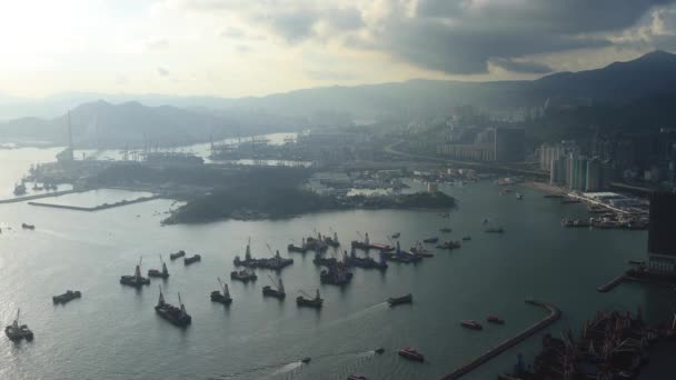 Temmuz 2018 Taşkesiciler Adası Hong Kong — Stok video