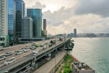 28 Mayıs 2022. Hong Kong 'daki Ada Doğu Koridoru.