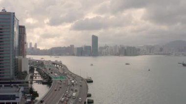 28 Mayıs 2022. Hong Kong 'daki Ada Doğu Koridoru.