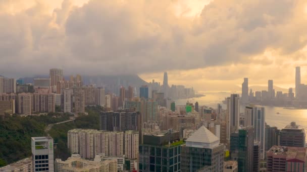 Mayıs 2022 Hong Kong Victoria Limanı Hong Kong — Stok video