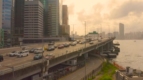 Mayıs 2022 Hong Kong Daki Ada Doğu Koridoru — Stok video