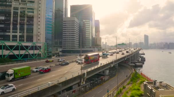 Mayıs 2022 Hong Kong Daki Ada Doğu Koridoru — Stok video