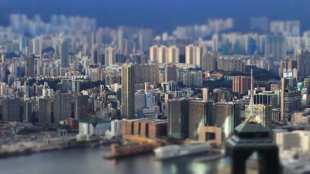 Luglio 2017 Paesaggio Tsim Sha Tsui — Video Stock
