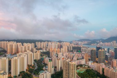 29 Mayıs 2022 Kwun Tong Kuzey Hong Kong şehri. 