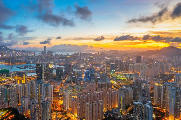 Mei 2022 Pemandangan Kota Semenanjung Kwoloon Hong Kong — Stok Foto
