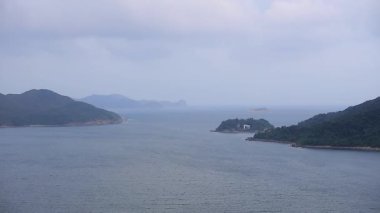 4 Ekim 2017 Port Shelter, Hong Kong manzarası