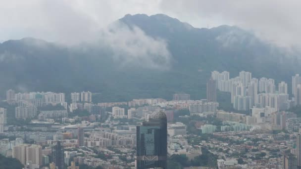 2018年8月12日香港旺角景观 — 图库视频影像