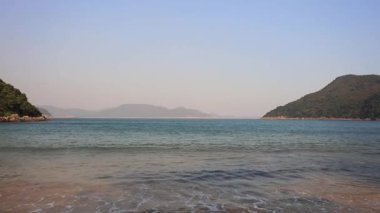 24 Aralık 2017 Sheung Sze Wan Sahili manzarası, sai kung