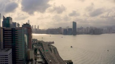 28 Mayıs 2022. Hong Kong 'daki Ada Doğu Koridoru.