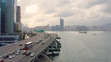 28 Mayıs 2022. Hong Kong 'daki Ada Doğu Koridoru.