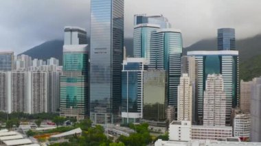 28 Mayıs 2022 Quarry Bay, Hong Kong manzarası.
