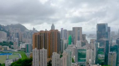 28 Mayıs 2022. Causeway Körfezi, Hong Kong yerleşim bölgesi.