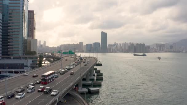 Mayıs 2022 Hong Kong Daki Ada Doğu Koridoru — Stok video