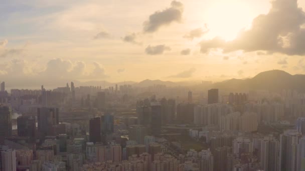 Maj 2022 Stadsbilden Kwoloon Halvön Hong Kong — Stockvideo