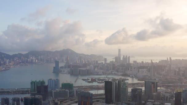 Μαΐου 2022 Αστικό Τοπίο Της Χερσονήσου Kwolon Χονγκ Κονγκ — Αρχείο Βίντεο