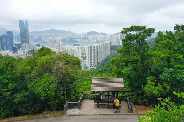 Июня 2022 Года Ландшафт Tai Tam Country Park Quarry Bay — стоковое фото