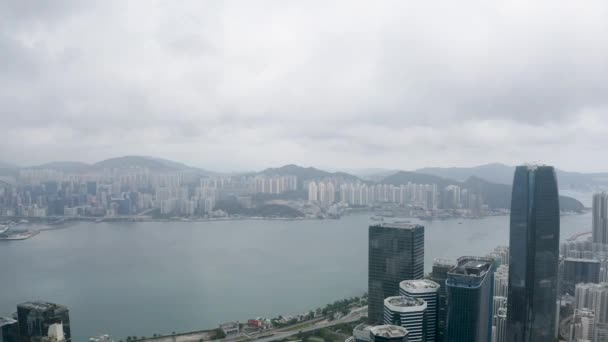 Junho 2022 Victoria Harbourview Braemar Hill Observation Deck — Vídeo de Stock