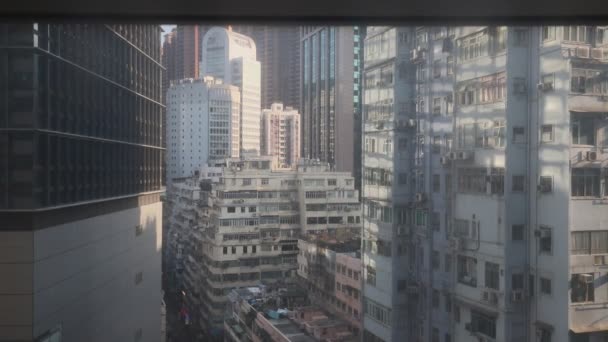 Maret 2018 Pemandangan Kota Causeway Bay Hong Kong — Stok Video