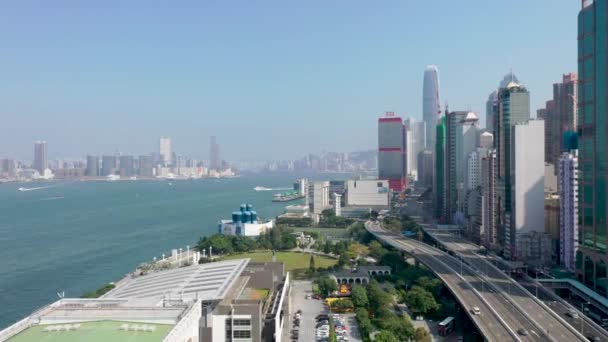 Landskapet Saiying Pun Hong Kong Nov 2019 — Stockvideo