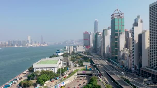 Paisaje Sai Ying Pun Hong Kong Nov 2019 — Vídeo de stock