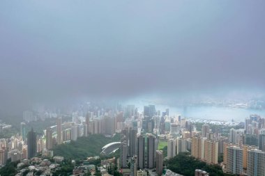 4 Haziran 2022 Tai Hang, Hong Kong manzarası