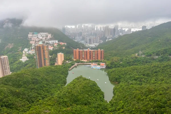 Juni 2022 Die Landschaft Des Wong Nai Chung Reservoir Park — Stockfoto
