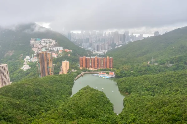 2022年6月4日ウォンナイ鄭貯水池公園の風景 — ストック写真