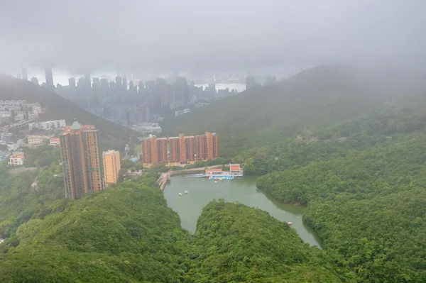 Июня 2022 Года Пейзаж Водохранилища Вонг Най Чунг — стоковое фото
