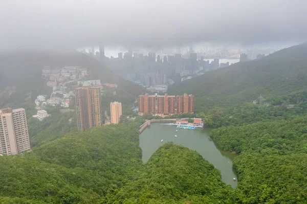 Juni 2022 Landskapet Wong Nai Chung Reservoir Park — Stockfoto