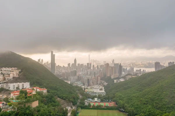 Июня 2022 Года Пейзаж Вонг Най Чунг Гэп Гонконг — стоковое фото