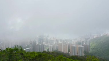 4 Haziran 2022 Tai Hang, Hong Kong manzarası
