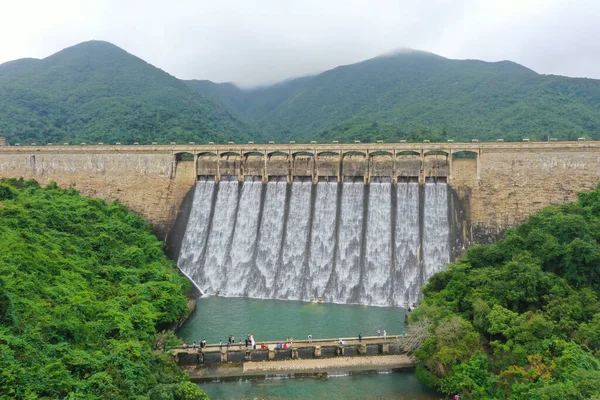 June 2022 Tai Tam Reservoir Discharges Hong Kong — Stock Photo, Image