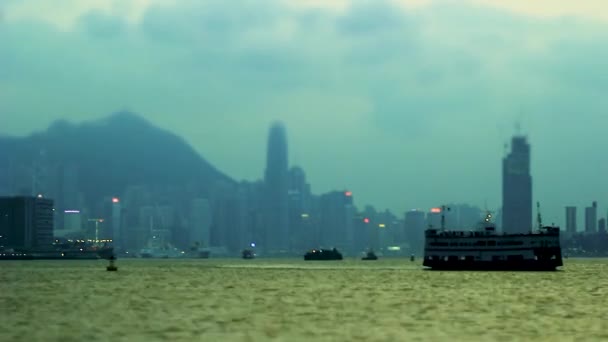 Mei 2016 Haven Hongkong Victoria — Stockvideo